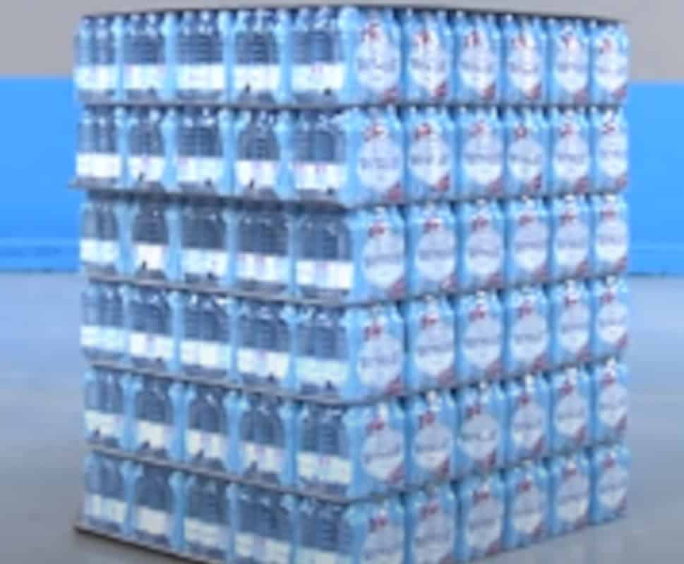 Láminas de fibra de papel para la sujeción de cargas