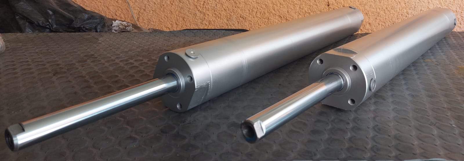 Cilindros hidráulicos neumáticos de aluminio