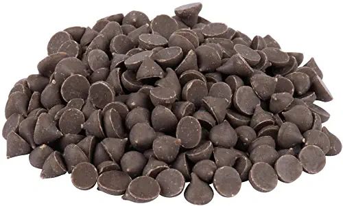 Chispas de chocolate sin azucar y sin leche