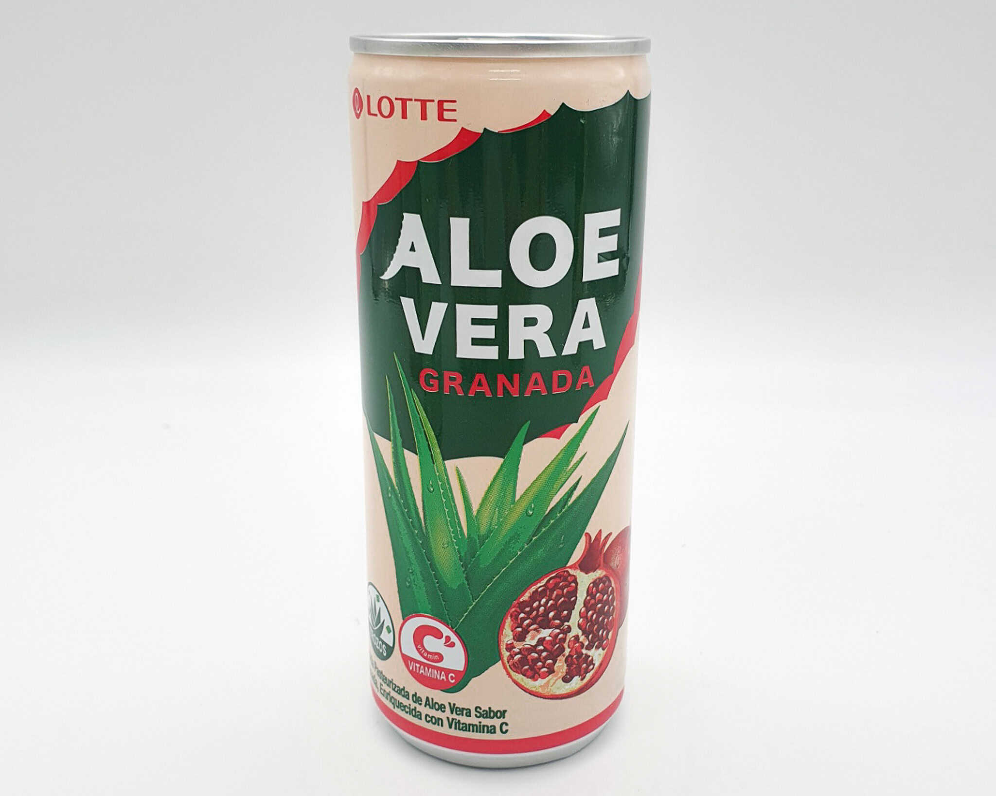 Bebidas de aloe vera granada 355 ml lata