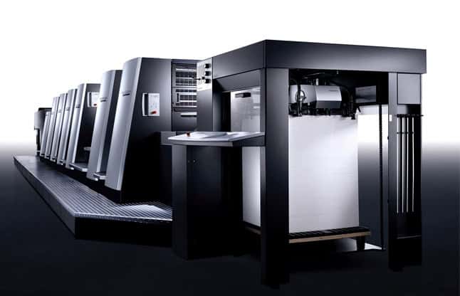 Impresion en offset en máquinas Heidelberg