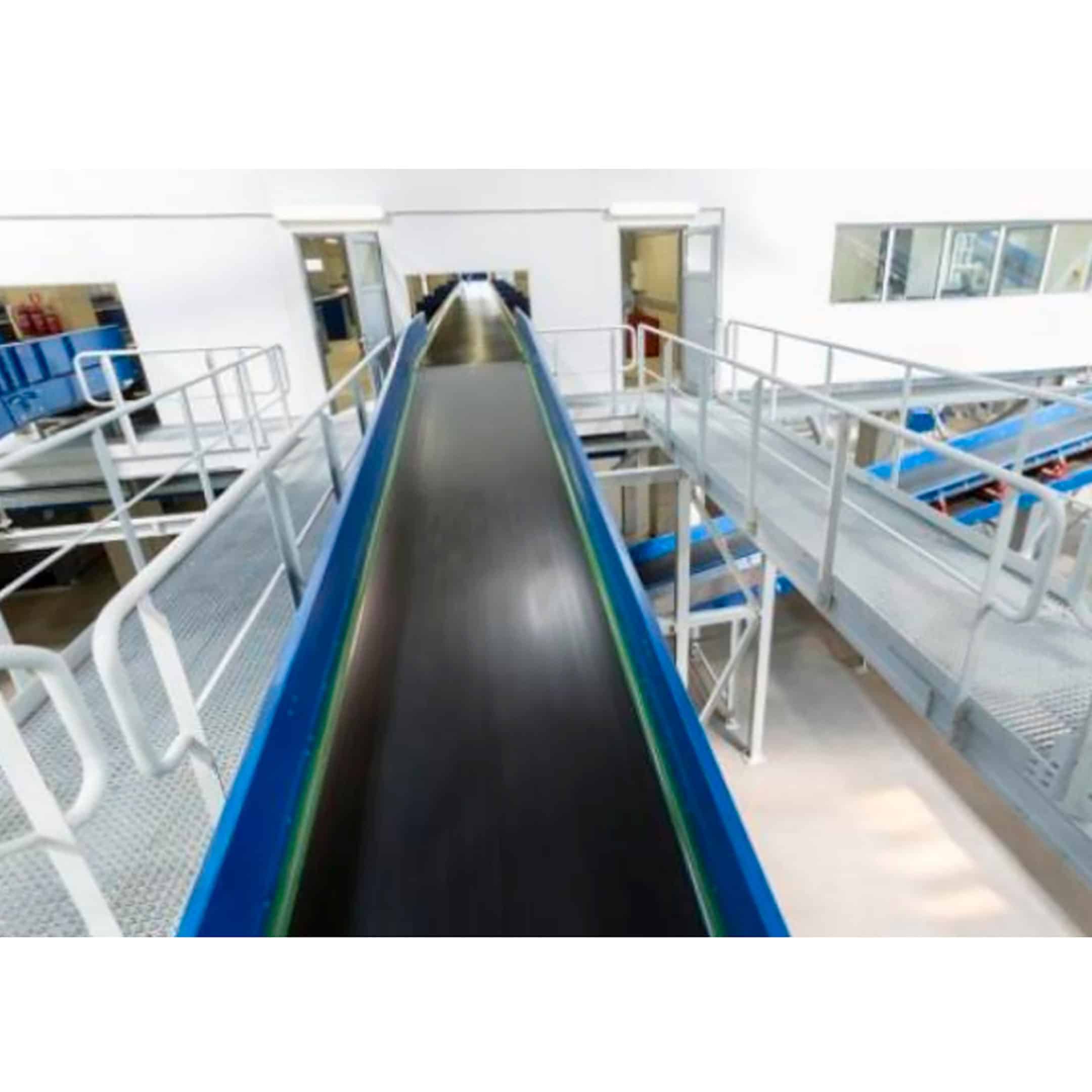 Transportadores de banda motorizados de rodillos