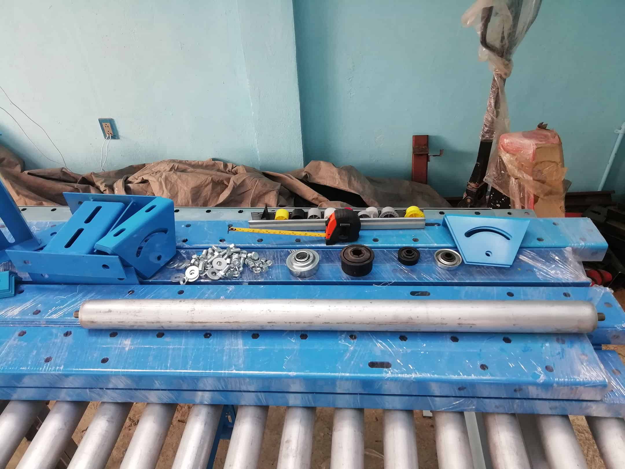 Rodillos de 1.9” de diámetro flecha o eje hexagonal 7/16”