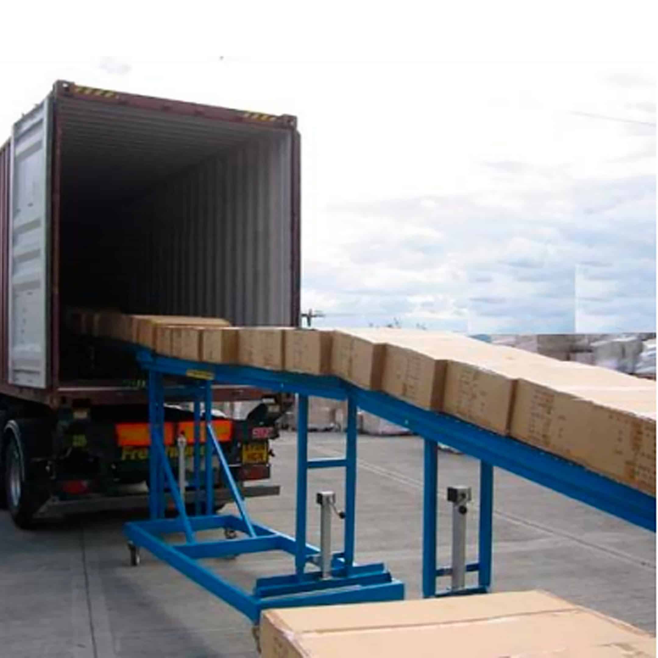 Transportadores de gravedad con rodillos Estibador de gravedad