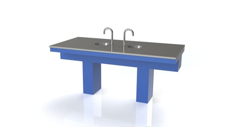 Muebles de laboratorio mesa de trabajo