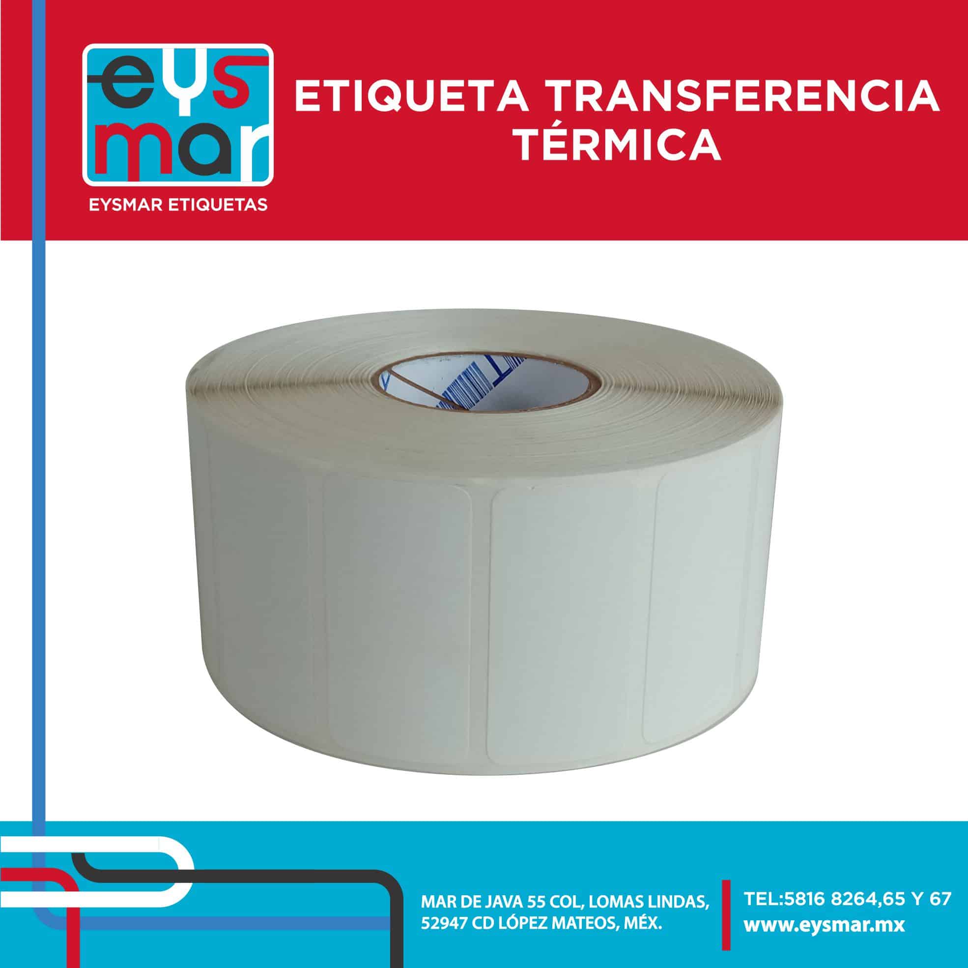 Etiquetas Autoadheribles Transferencia Térmica