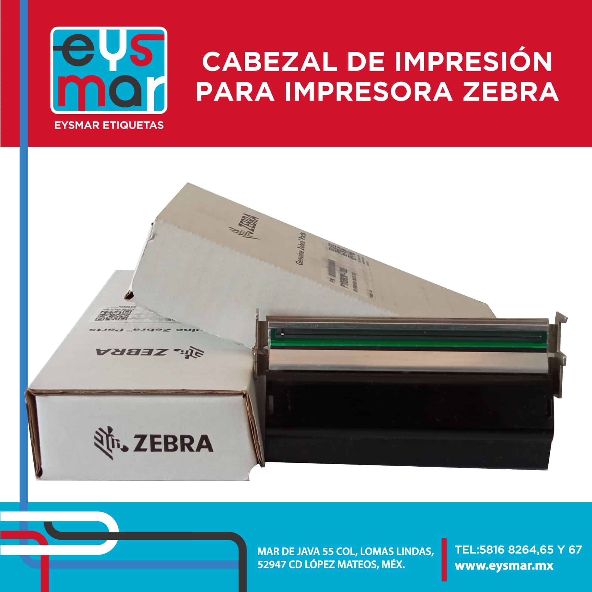Repuestos para Impresoras de Etiquetas Cabezal de Impresión Zebra P105893-009