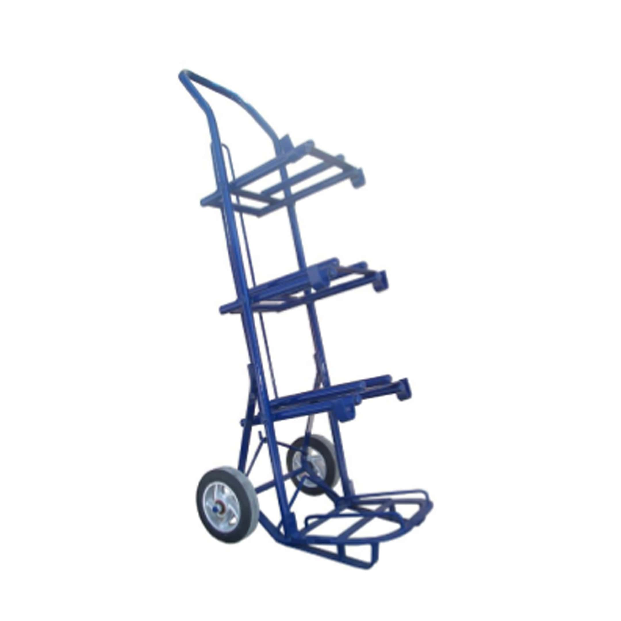 Diablitos de carga garrafonero simple para 10 garrafones