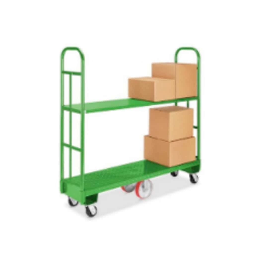 Carros plataforma angosto de 1 o 2 niveles