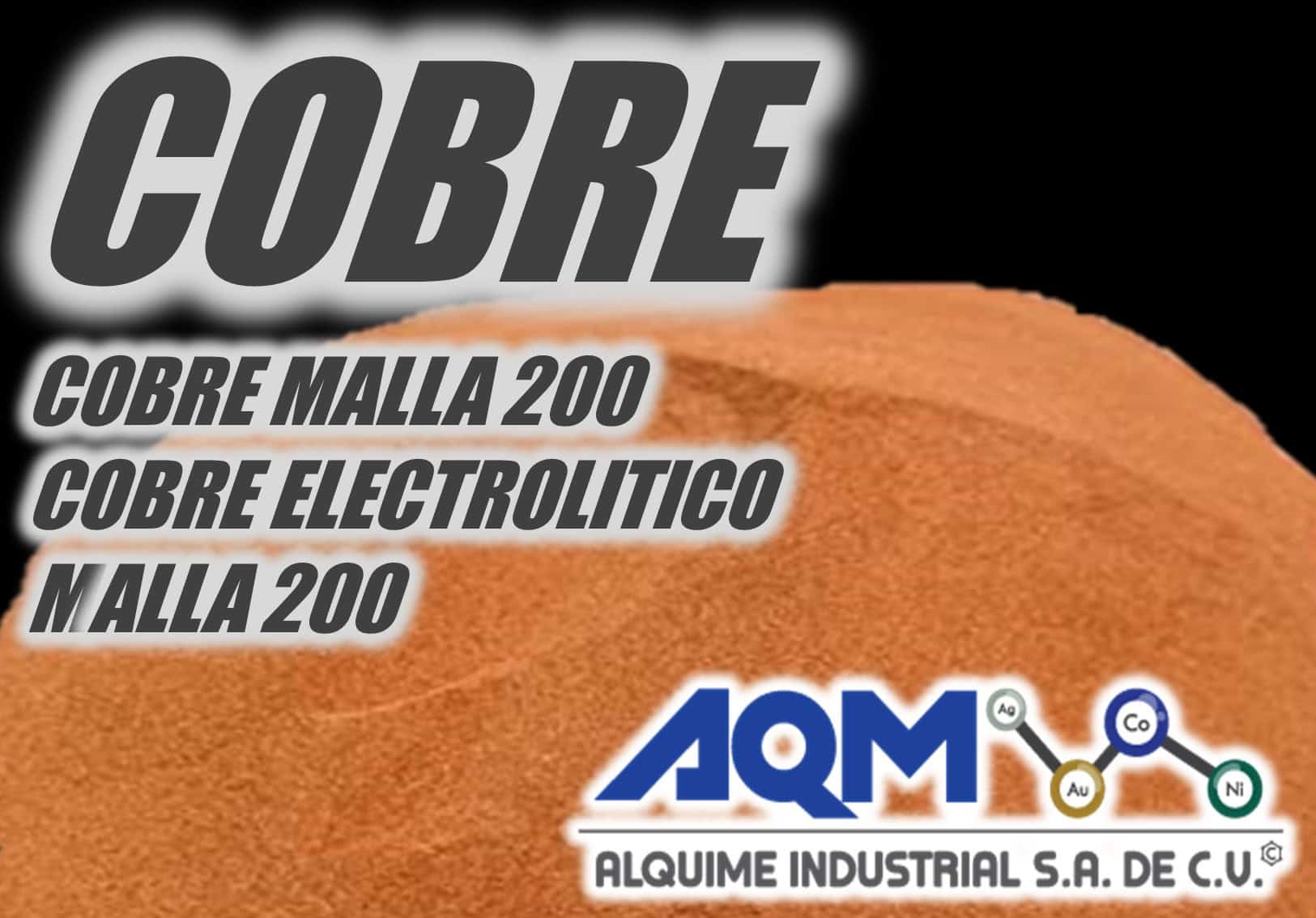 Cobre en polvo ALQUIME