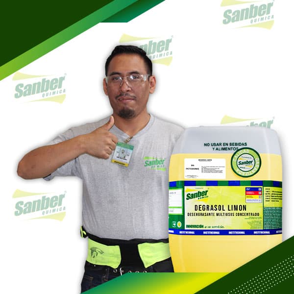 DEGRASOL LIMON - Desengrasante multiusos concentrado olor limón