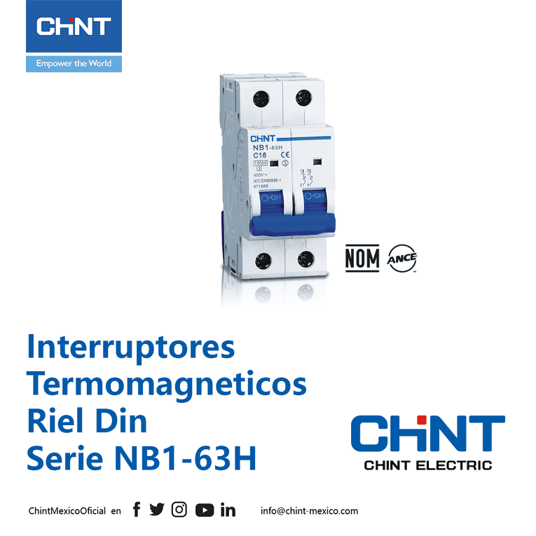 INTERRUPTOR TERMOMAGNETICO NB1