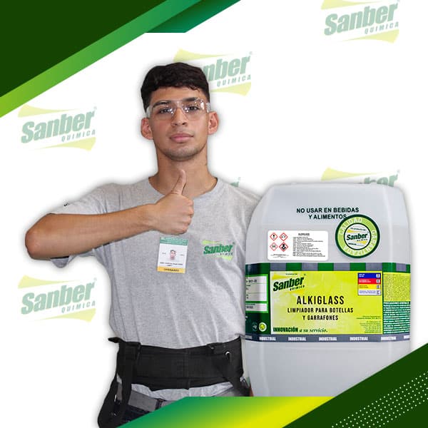 ALKIGLASS - Limpiador de botellas