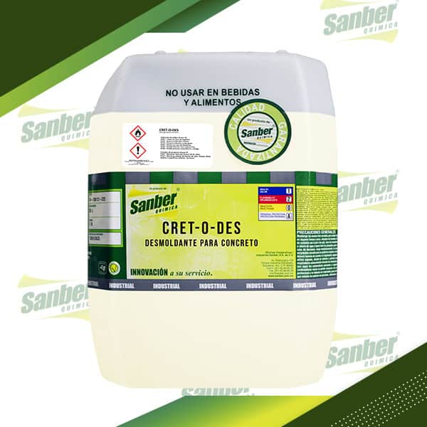 CRET-O-DES - Desmoldante para concreto