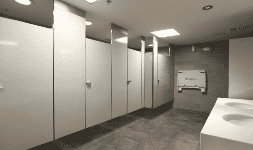 Mamparas para sanitarios modelo Estándar 4200 Esmaltado