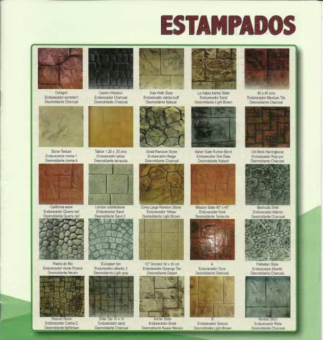 Suministro de Color endurecedor para concreto PI