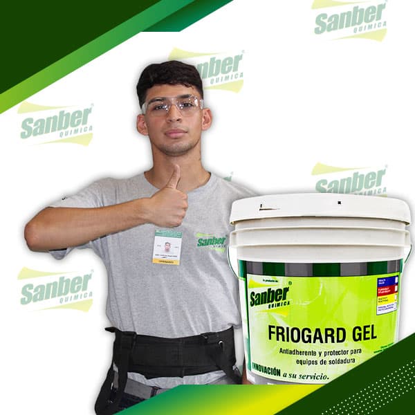 FRIOGARD GEL - Antiadherente y protector para equipos de soldadura en gel