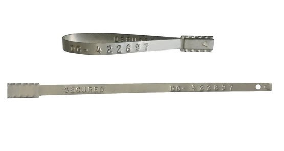 sello de seguridad de metal