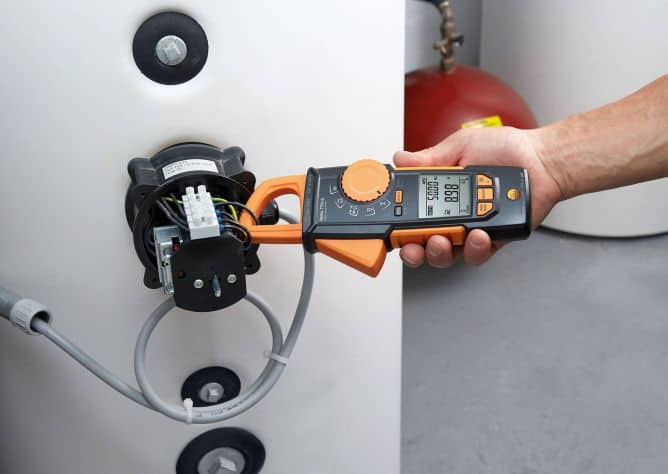 pinza amperimétrica testo