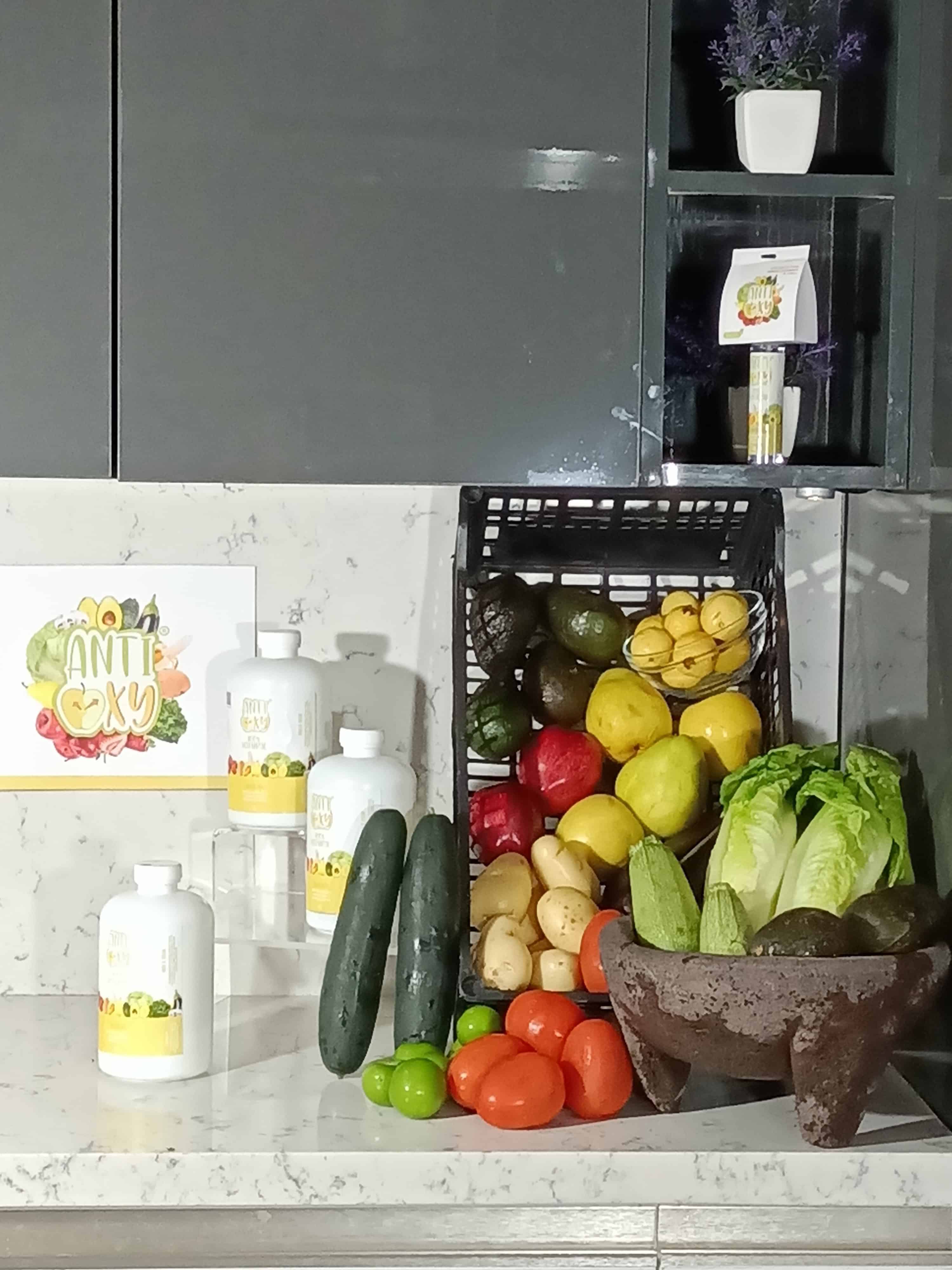 Antioxidantes para verduras y frutas 100% natural