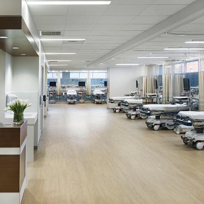 Pisos para hospitales
