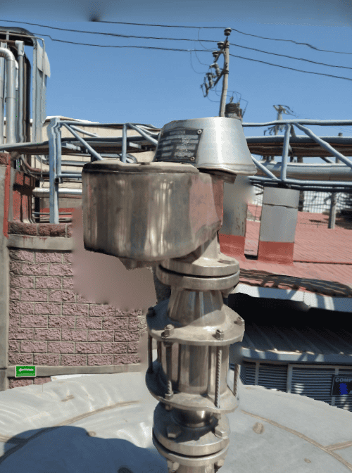 Venta y mantenimiento de arrestadores de flama y válvulas de venteo.