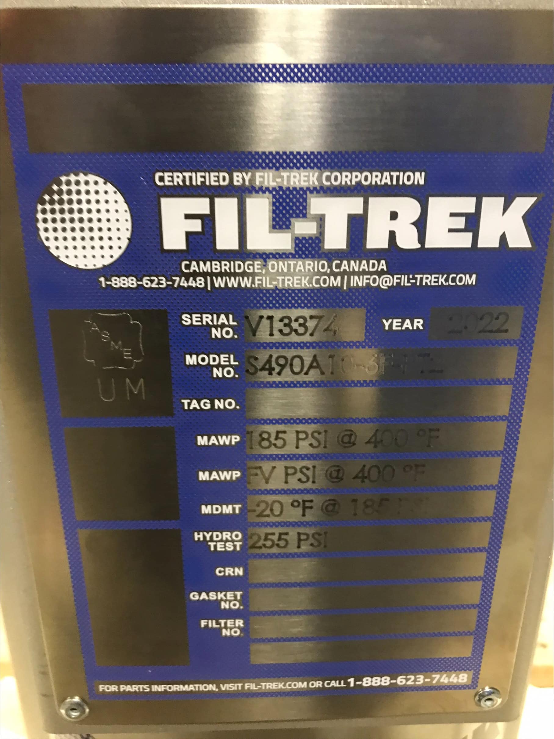 Filtro Canasta Simplex