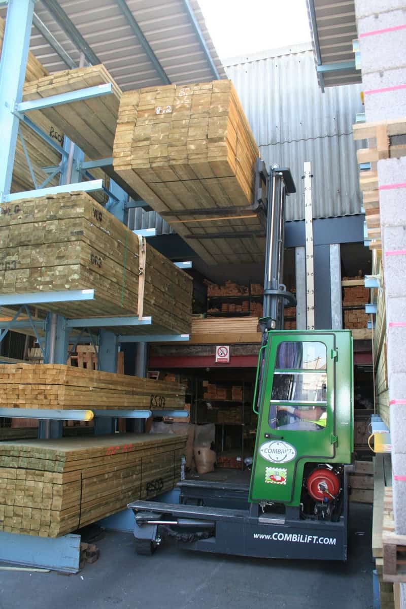 Mobtacargas para organización de bodegas
