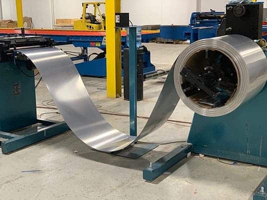 Bobinas de acero inoxidable 409