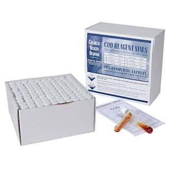 viales de digestion dqo con mercurio para inhibicion de cloruros