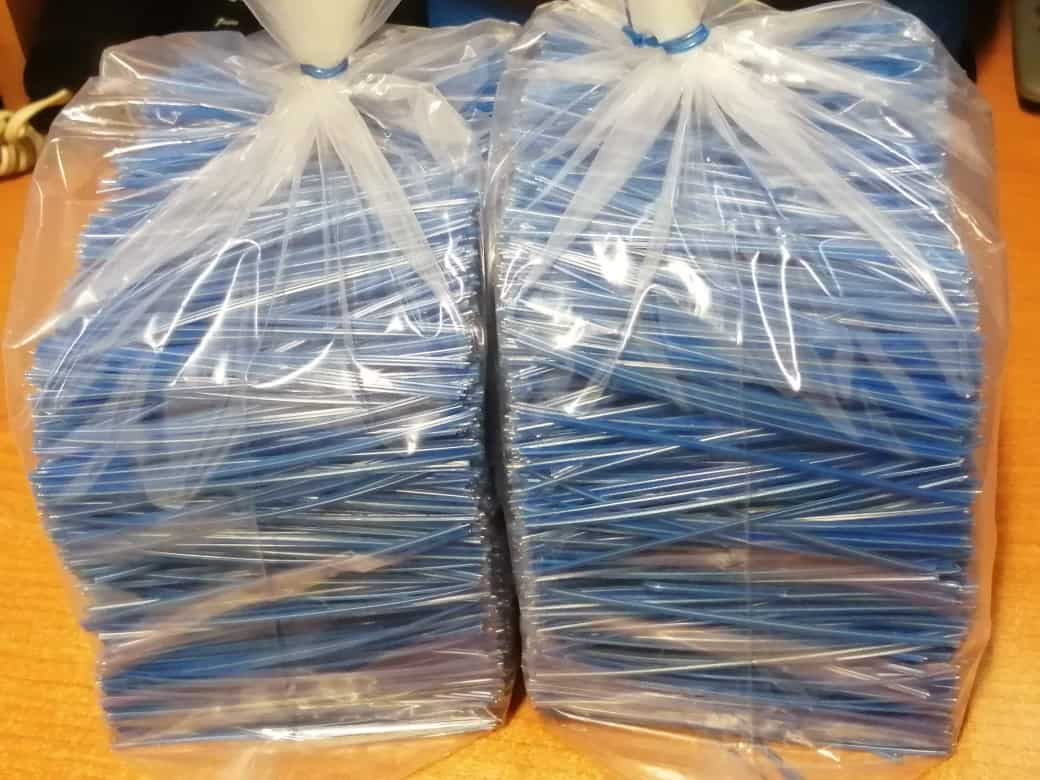 Alambre forrado de plástico Biodegradable para atar