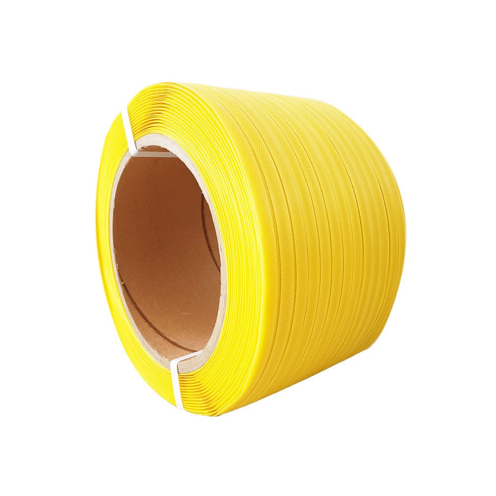 Fleje de polipropileno amarillo, Plastiempaques León