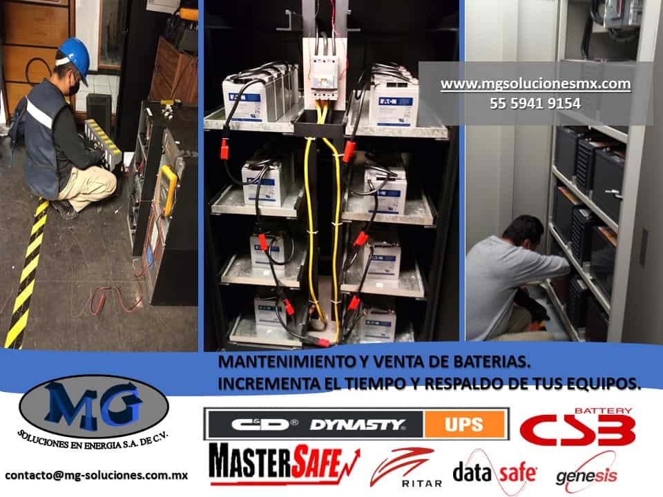 Baterias selladas libres de mantenimiento para ups (SAI)