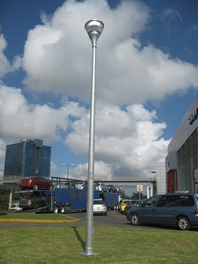 Postes de acero para alumbrado publico - Tubo y Postes-1