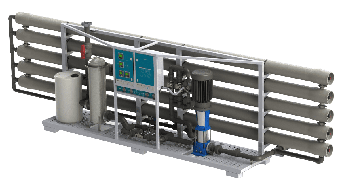Osmosis inversa para tratamiento de agua