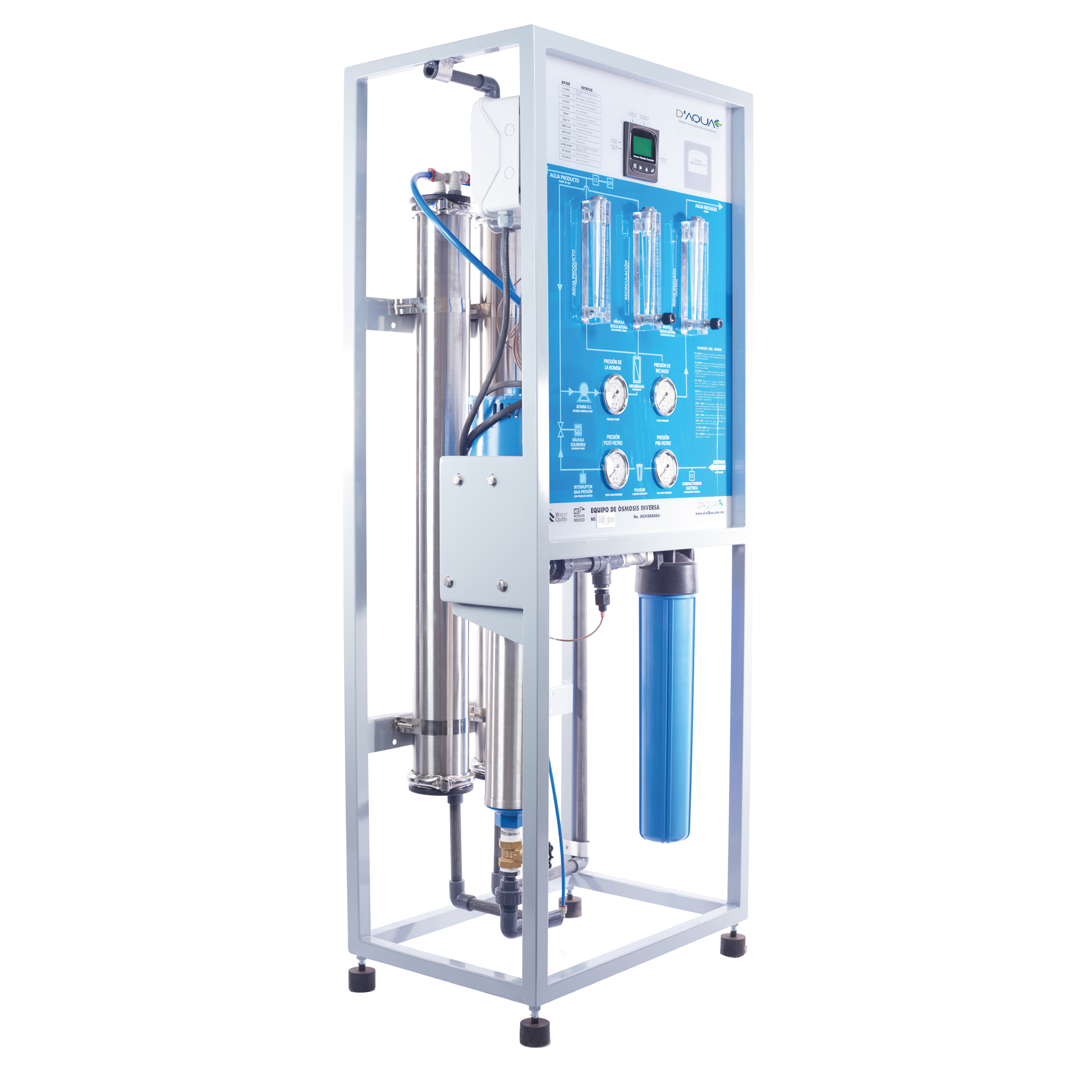 Osmosis inversa para tratamiento de agua