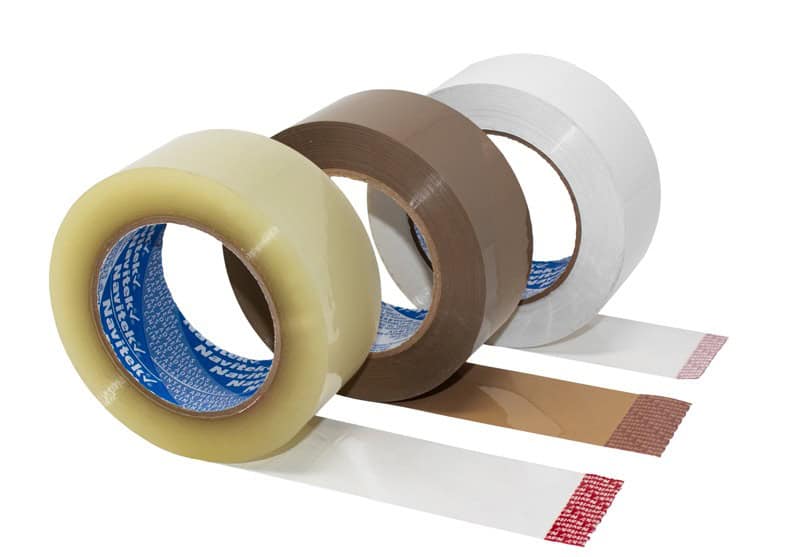 Cintas adhesivas para empaque (canela transparente y masking tape)