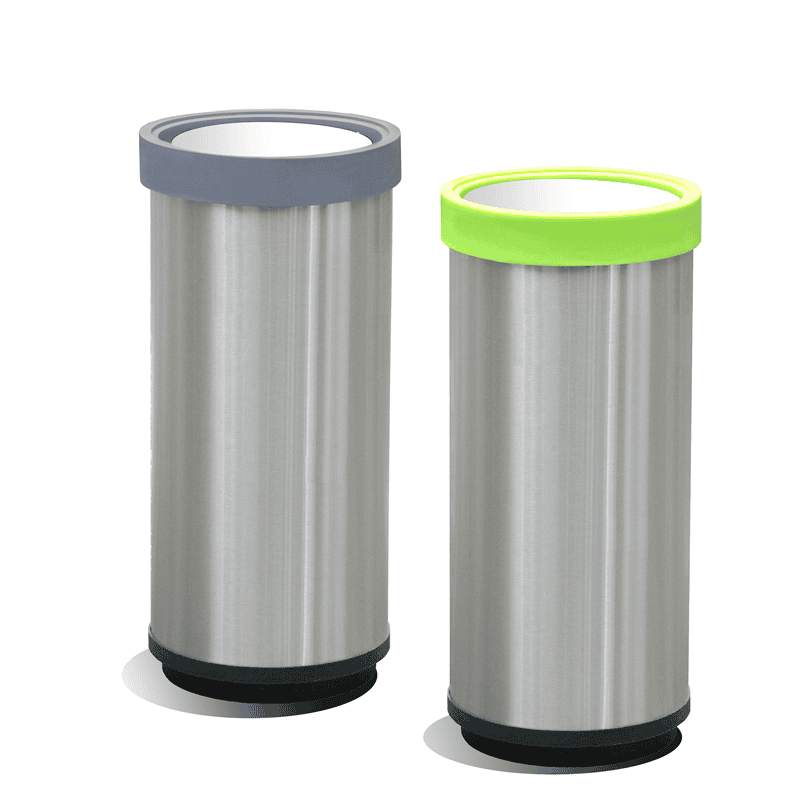 Botes de acero inoxidable ecológicos 40lts.