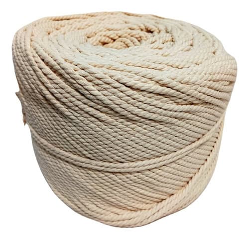 Cordones de algodon crudo para diversos usos