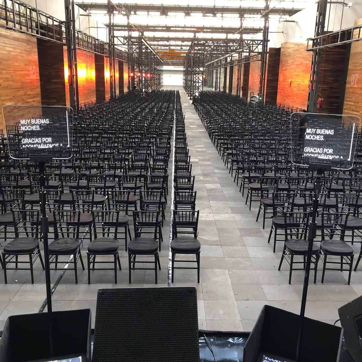 Teleprompter de podium