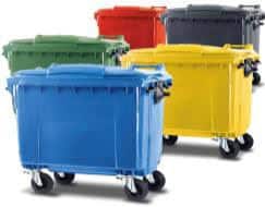 CONTENEDORES PARA BASURA 1100 LTS. DUST- MAPANA
