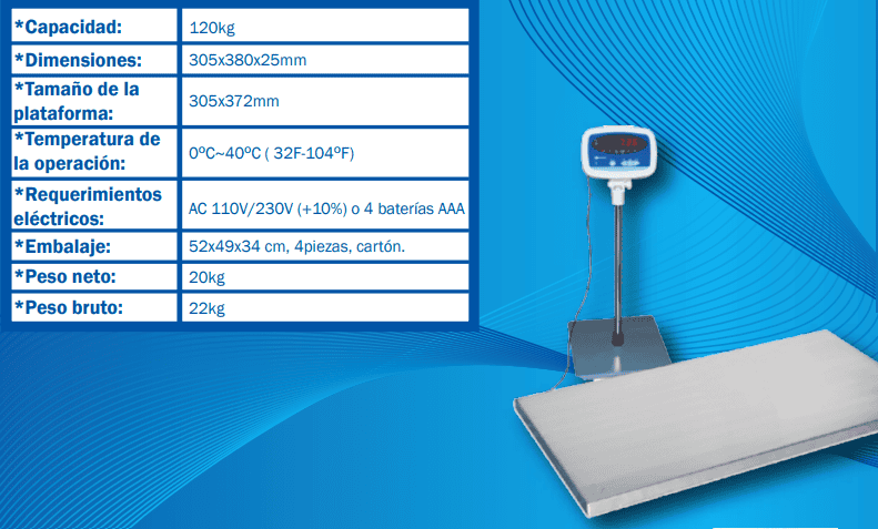 Báscula de plataforma - 2 