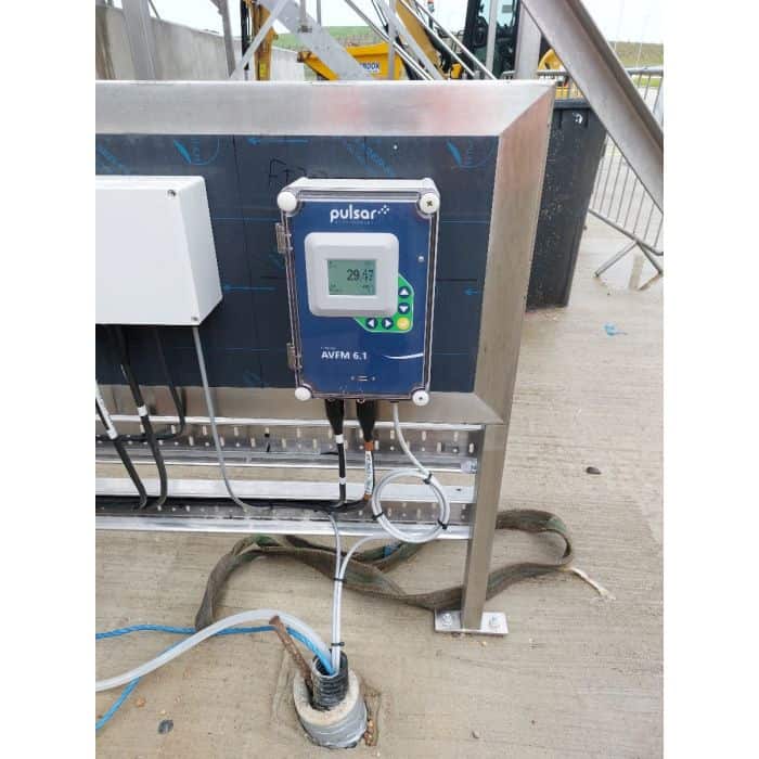 Medidores de caudal para canales abiertos y tuberías parcialmente llenas modelo Greyline-AVFM6.1, marca PULSAR