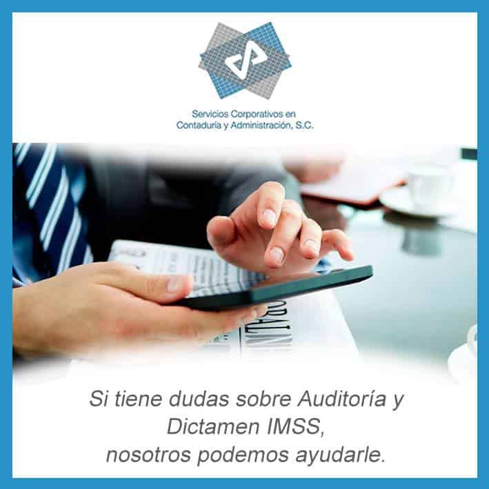 Auditoria y dictamen a las cuotas obrero patronales enteradas al IMSS y dictamen