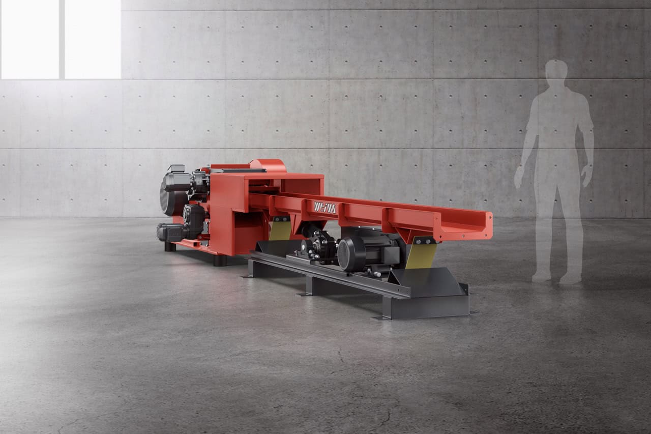 WLH 400 Horizontal shredder