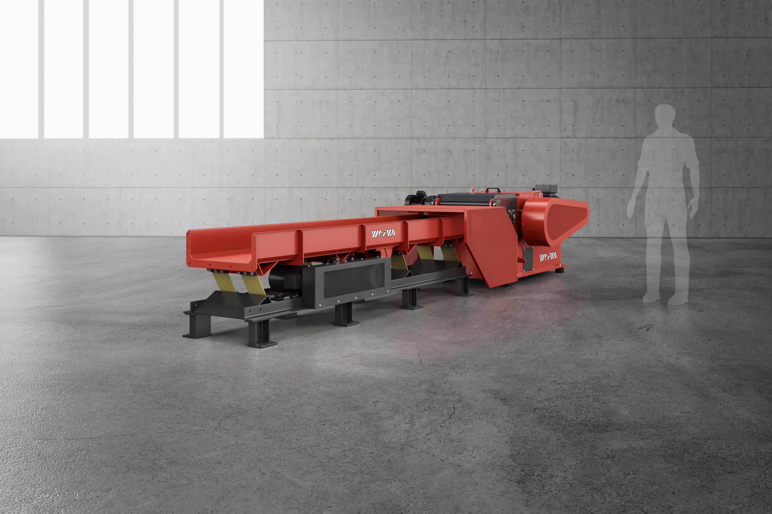 Tiger 600 S horizontal shredder