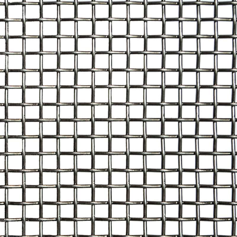 Mallas metálicas en acero inoxidable 8x8