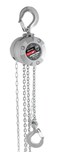 POLIPASTO MANUAL MINI 360° DE ALUMINIO ELEVACIÓN 2.5M 250KG M-02540 WESTON