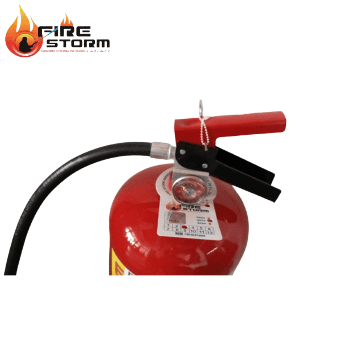 Equipos de extincion de incendio extintor polvo químico seco 4.5, 6.0, 9.0 y 12kg  Fire Storm