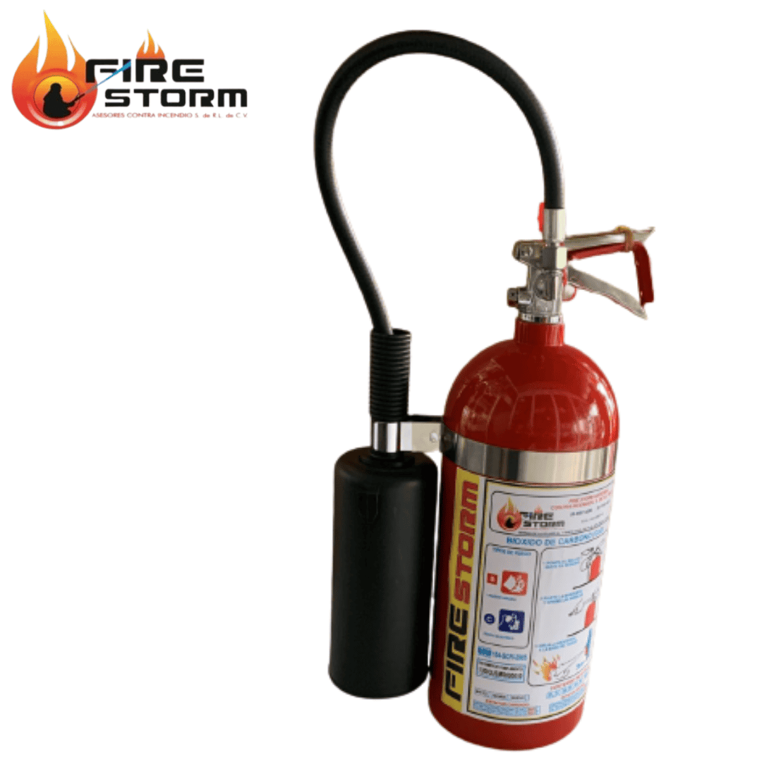 Extintores de bióxido de carbono 5, 10, 15, y 20 libras Fire Storm